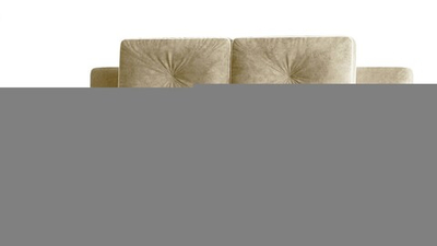 Диван Фрог Лайт Vivaldi 03 200*91*80 см, Бежевый Велюр Еврокнижка Фиеста