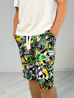 Шорты для мальчика подростковые "Слова"