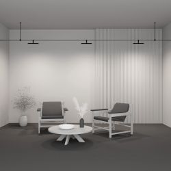 Трековый магнитный светодиодный светильник Maytoni Flexity   TR202-1-10W3K-B