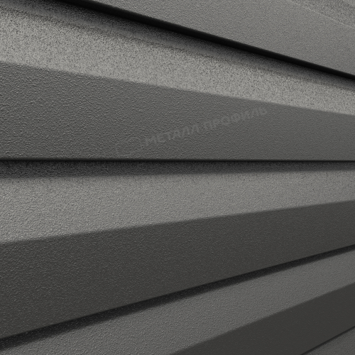 Сайдинг металлический Корабельная доска VIKING MP 0,45мм RALL 7024-Графитовый серый