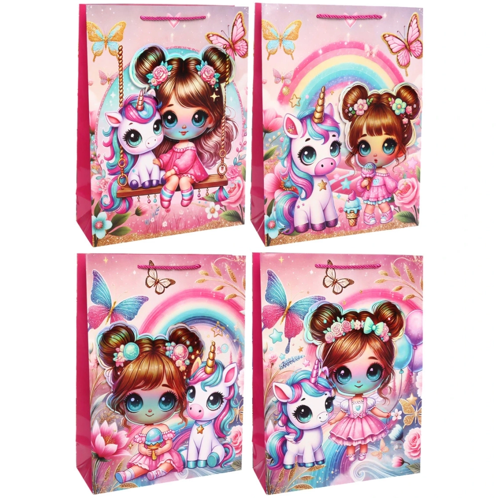 Пакет подарочный «Моя единорожка» 31*42*12 см