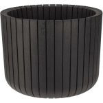 Кашпо ШАТО D250мм H200мм 8л коричневый ротанг