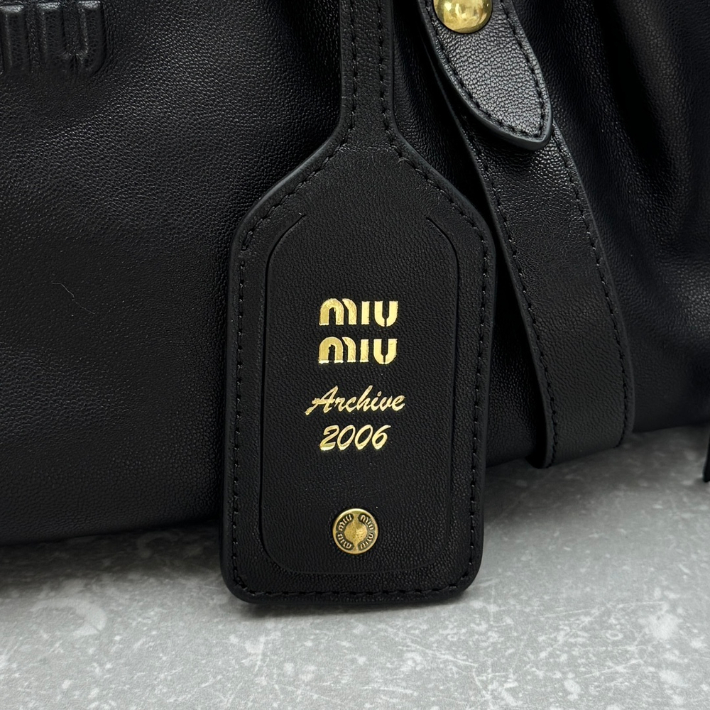 Miu Miu Joie Nappa Leather Bag