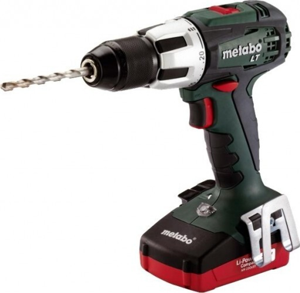 Аккумуляторная дрель-шуруповерт METABO SB 18 LT 2x2.0 Ач, ударная 602103510