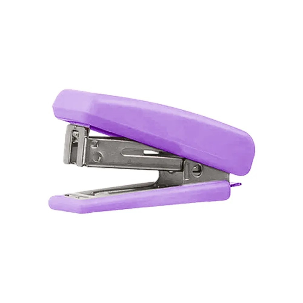 Канцелярский набор детский 6 предметов, с ножницами, степлером, скобами и скотчем, MC-Basir, подарочный набор канцелярских принадлежностей для школы