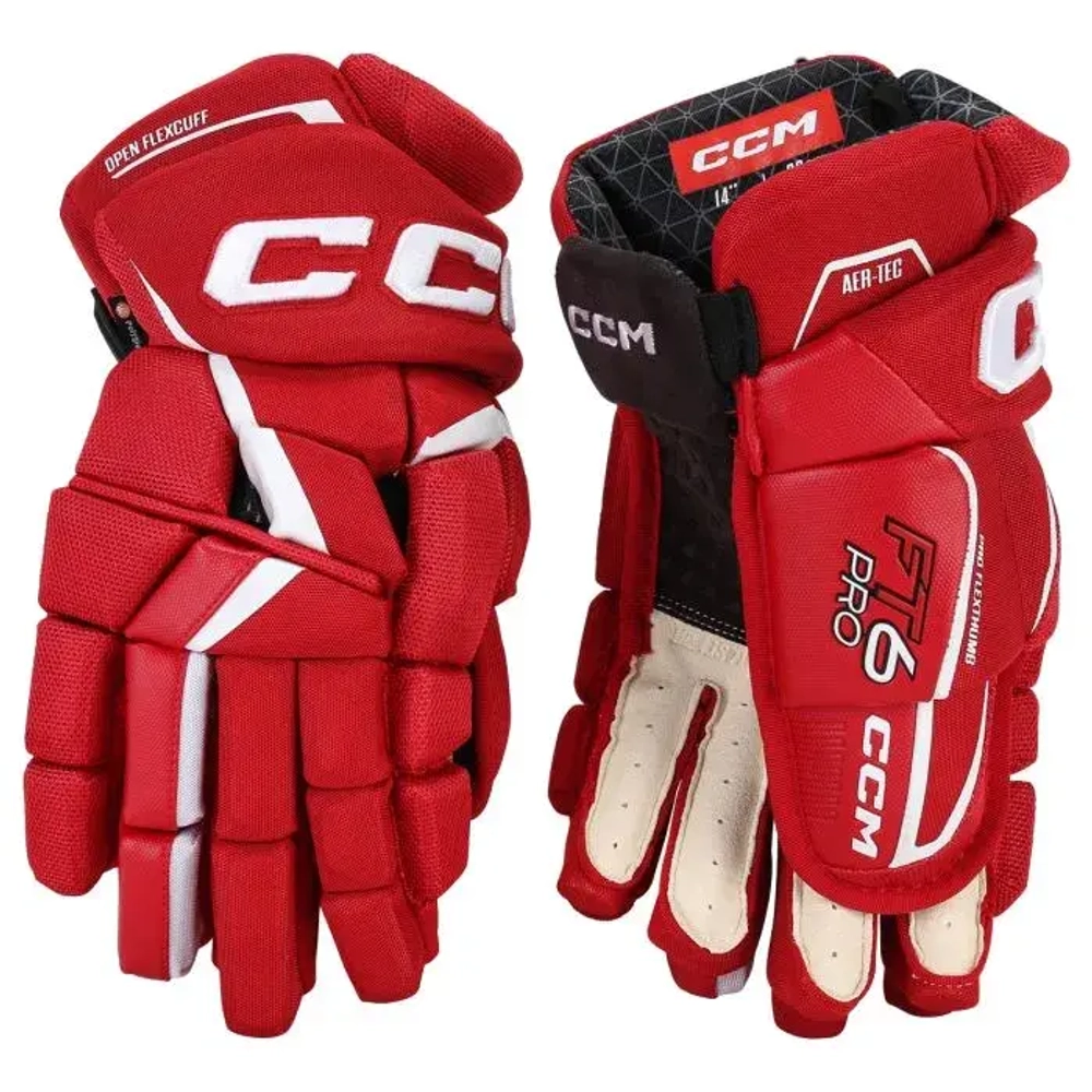 Перчатки CCM HG JETSPEED FT6 PRO SR
