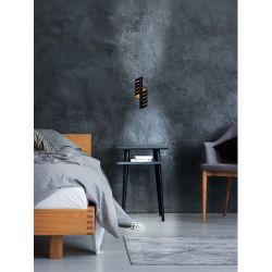 Светильник настенный ЭРА WL48 BK G9 IP20 черный