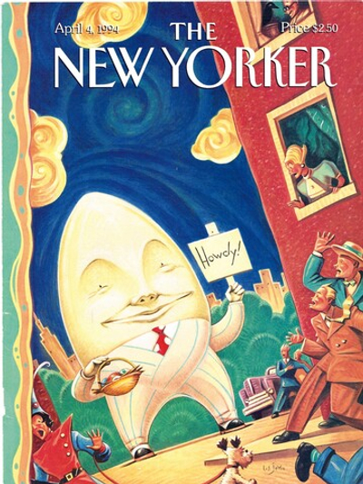 Журнал The New Yorker 04-04-1994, обложка