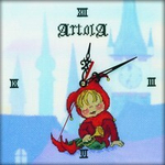 "Часы.Время отдыхать"-M40004  вышивка