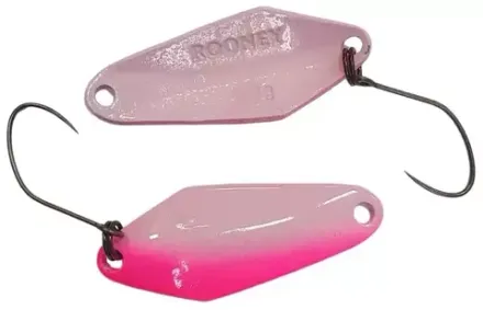 Колеблющаяся блесна Nories Masukurouto Rooney, 2.2 гр, RU061 Glow