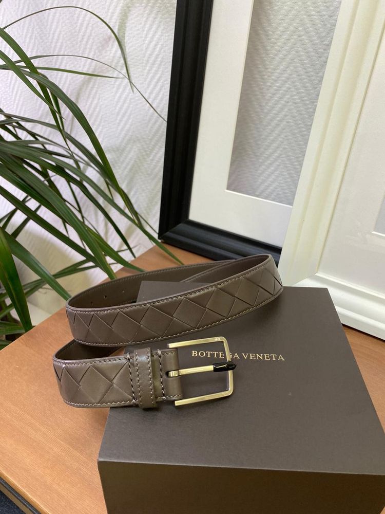 Bottega Veneta Кожаный ремень