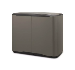 Brabantia - Контейнер для мусора Bo 3х11л с сегрегацией, платина / артикул   121067  / GTIN 8710755121067