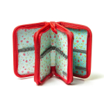 Пенал 3 отделения Alingar, лам. картон, молния, 3D, 120 х 190 мм, ассорти