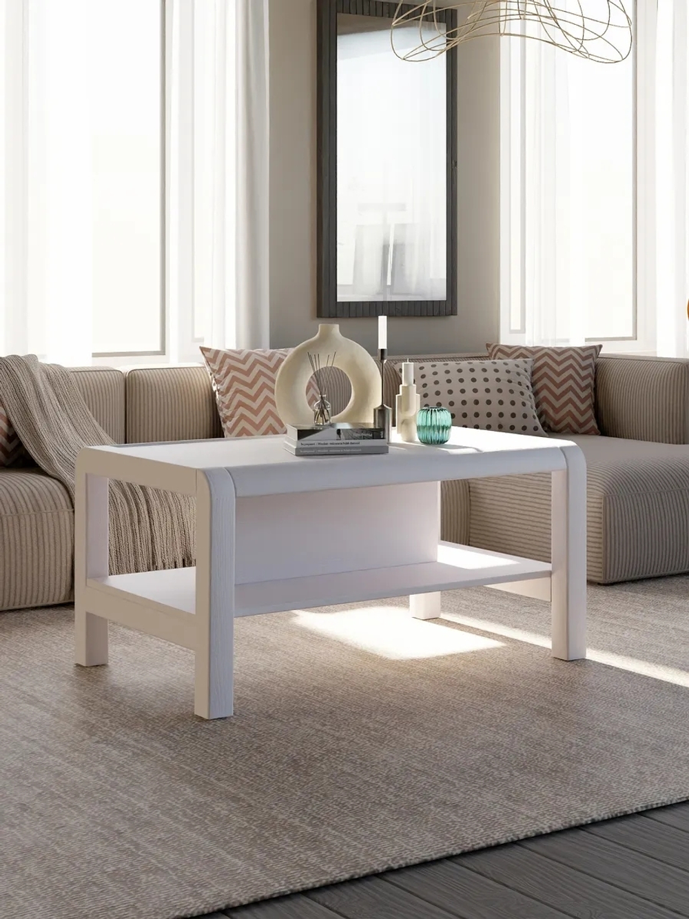 Журнальный столик Мадейра 90х50х58 см из сосны