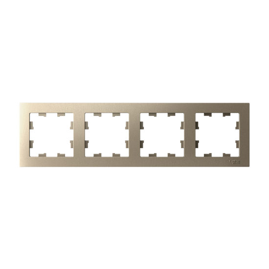 Рамка 4-м AtlasDesign универс. шампань SE ATN000504