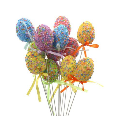 GAEM Набор из 12-ти изделий декоративных (вставка) "Яйцо пасхальное" (3*4), L13 W7 H20 см