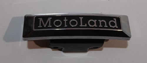 Шильдик/эмблема с креплением Мопед Motoland Альфа RX 7
