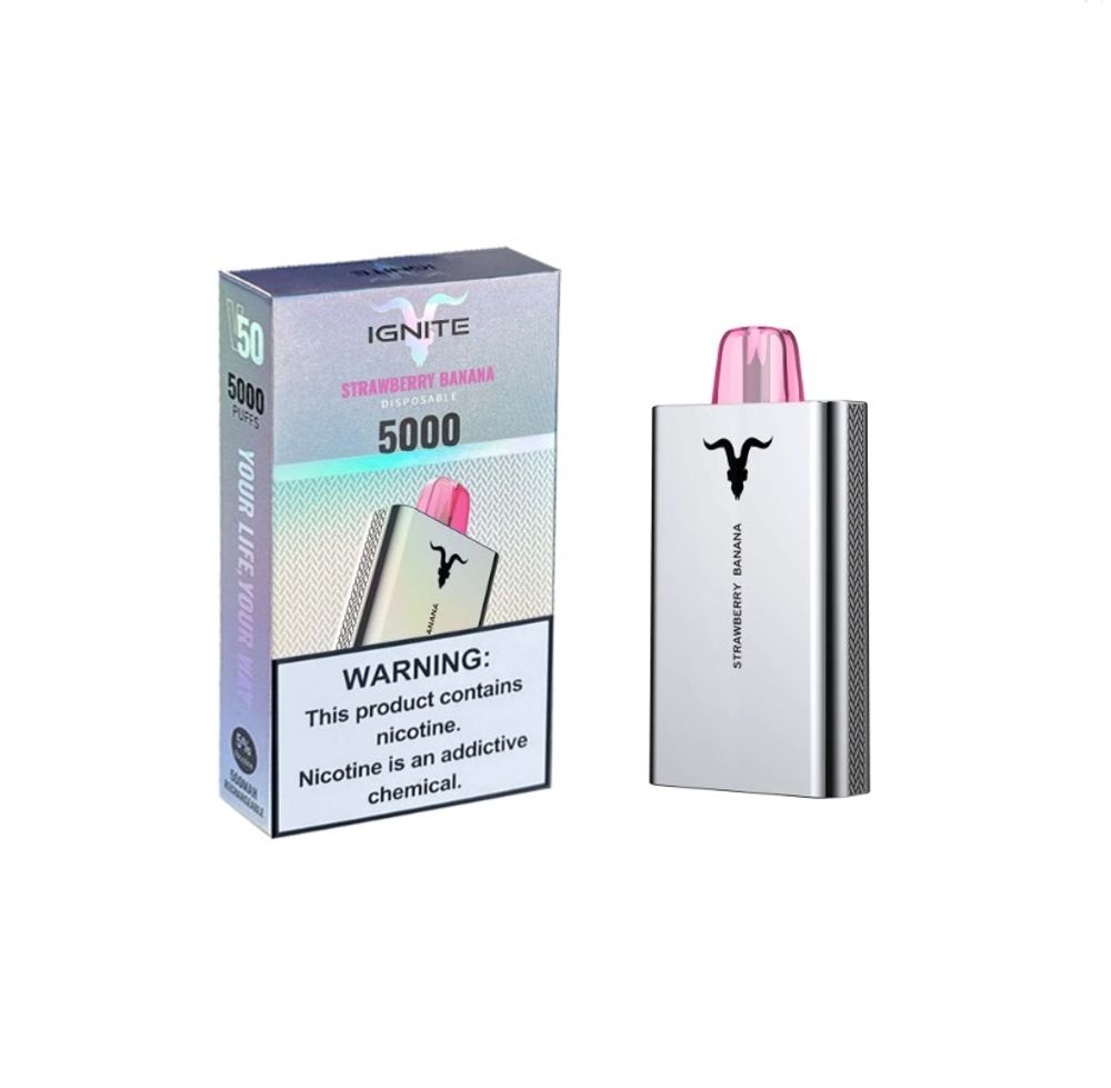 Ignite V50 5000 - Strawberry Banana