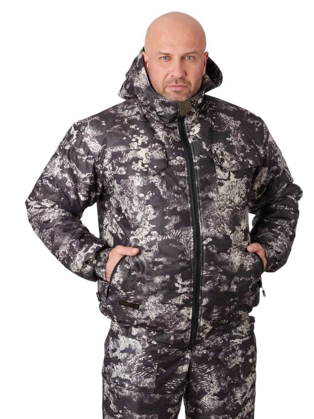 Костюм Вепрь V2 зимний -35 (алова, серый шельф) КВЕСТ