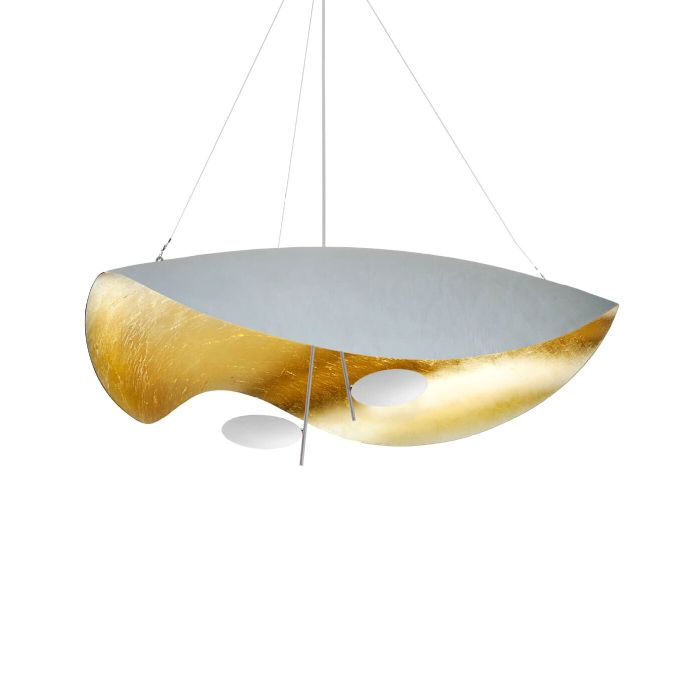 Подвесной светильник Catellani &amp; Smith Lederam Manta S2 white/gold