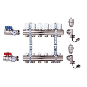 Коллекторная группа для отопления Luxor CD 468M - 3 выхода