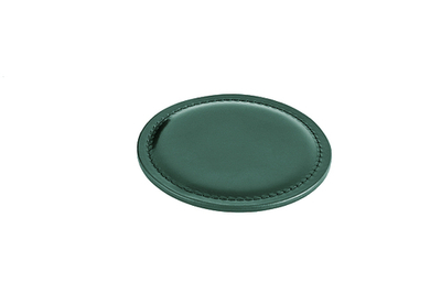 Костер PREMIUM из кожи Full Grain Green/Cuoietto