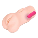 Телесный вибромастурбатор-вагина Kokos Dream Auto