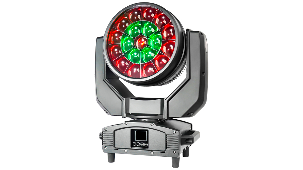 Голова полного вращения IP65 19x40W Wash Zoom Moving Head