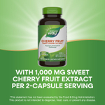 Nature's Way, Cherry Fruit, экстракт черешни, 180 капсул (500 мг на капсулу)