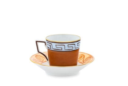 Набор кофейных пар IL Viaggio Di Nettuno Terracotta, 90 мл (2 шт.)