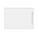 Щиток 12 мод встраиваемый FRAME, белый, с белой дверцей, с 2 шинами PENна 6 и 8 отв.