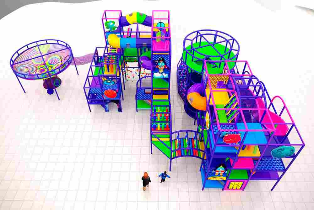 Детский игровой лабиринт «Фиолетовая Галактика»