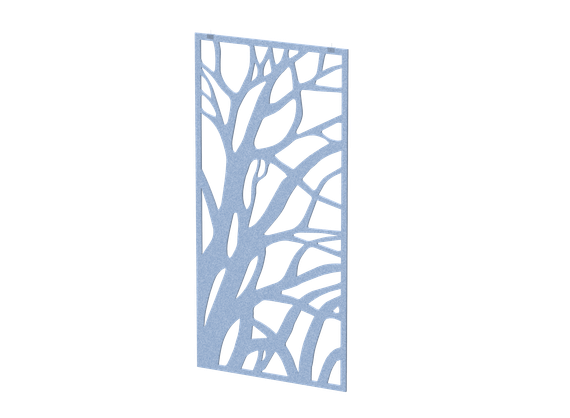 Перегородка с декором "Старое дерево" (фурнитура в комплекте) 100х1,2х200