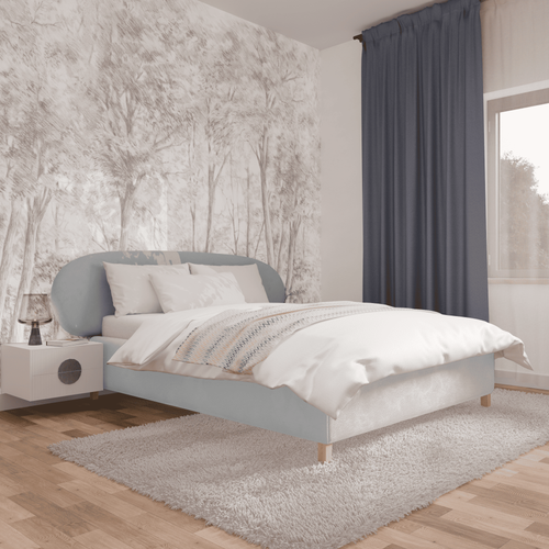 Двуспальная кровать с подъемным механизмом Эллипс, 160х200