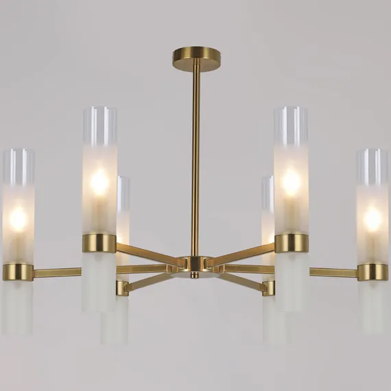 IL0279-6P-79 BRASS светильник потолочный