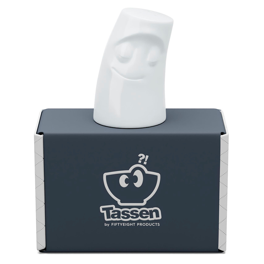 Солонка tassen cuddly, 7,5 см, белая