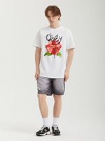 Мужская Футболка Obey Watercolor Poppy