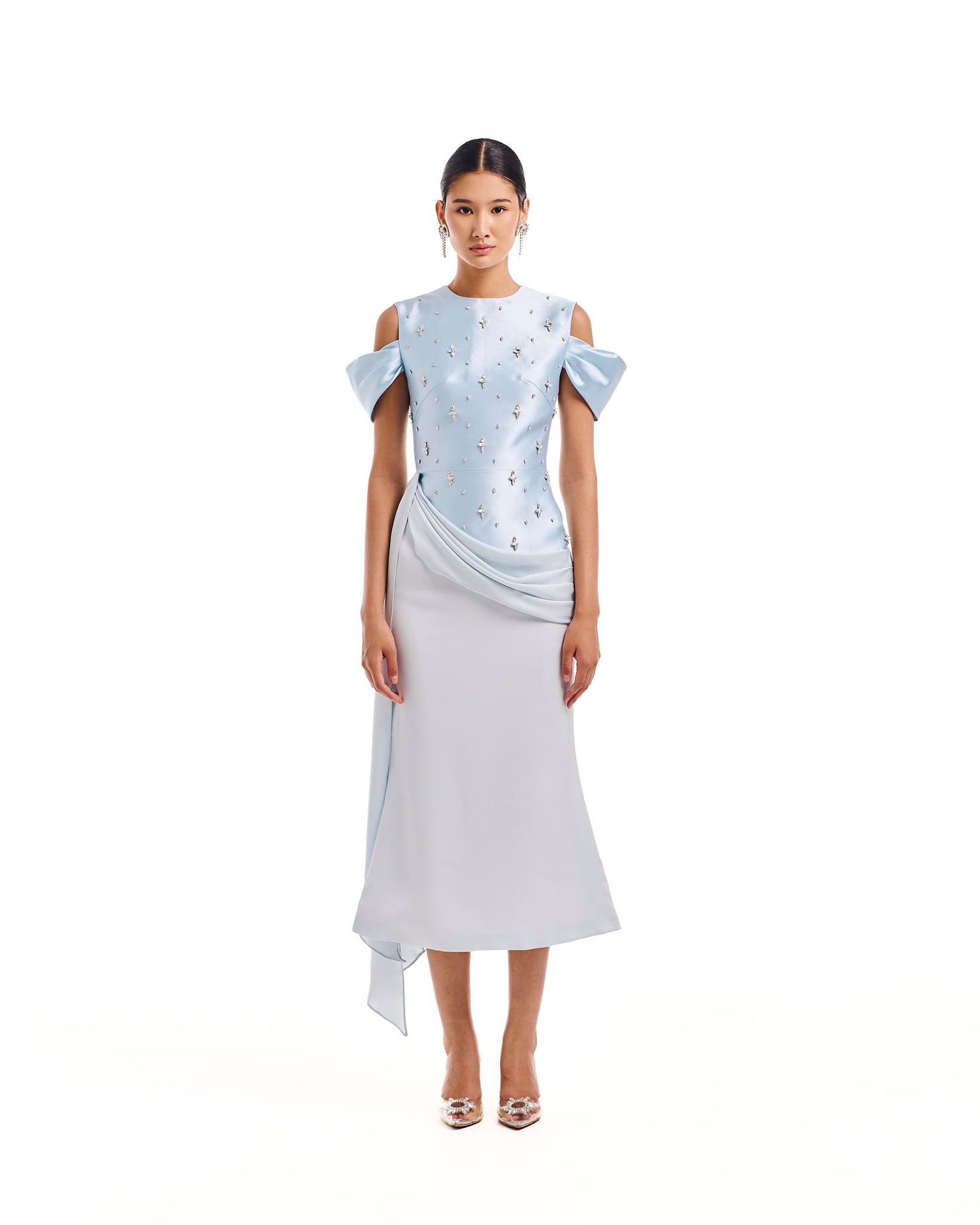 Платье Empressa (Импресса) голубое