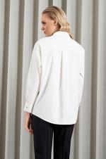 22902 Блузка женская (молочный)