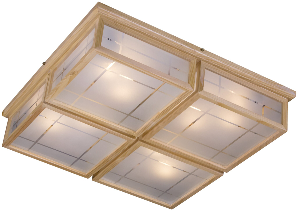 Светильник потолочный Velante Wooden 548-717-08