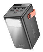 Повербанк (PowerBank) 100000mAh с индикацией заряда Hoco J142