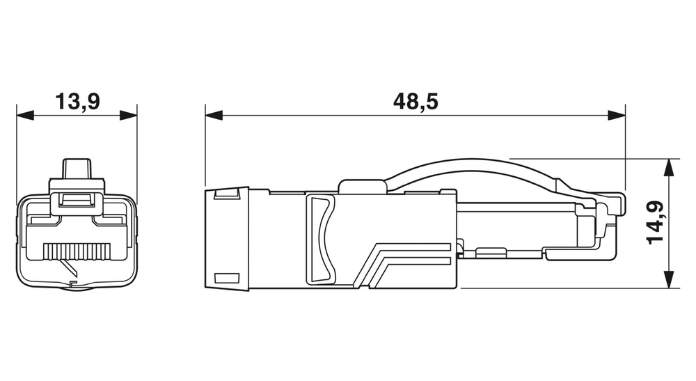 1038731 - NBC-M12MSD/ 5,0-93C/R4AC - Сетевой кабель