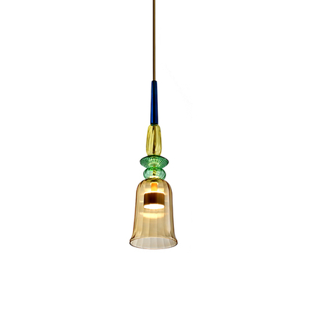 Pendant design lamp  Flauti 6 by Giopato & Coombes