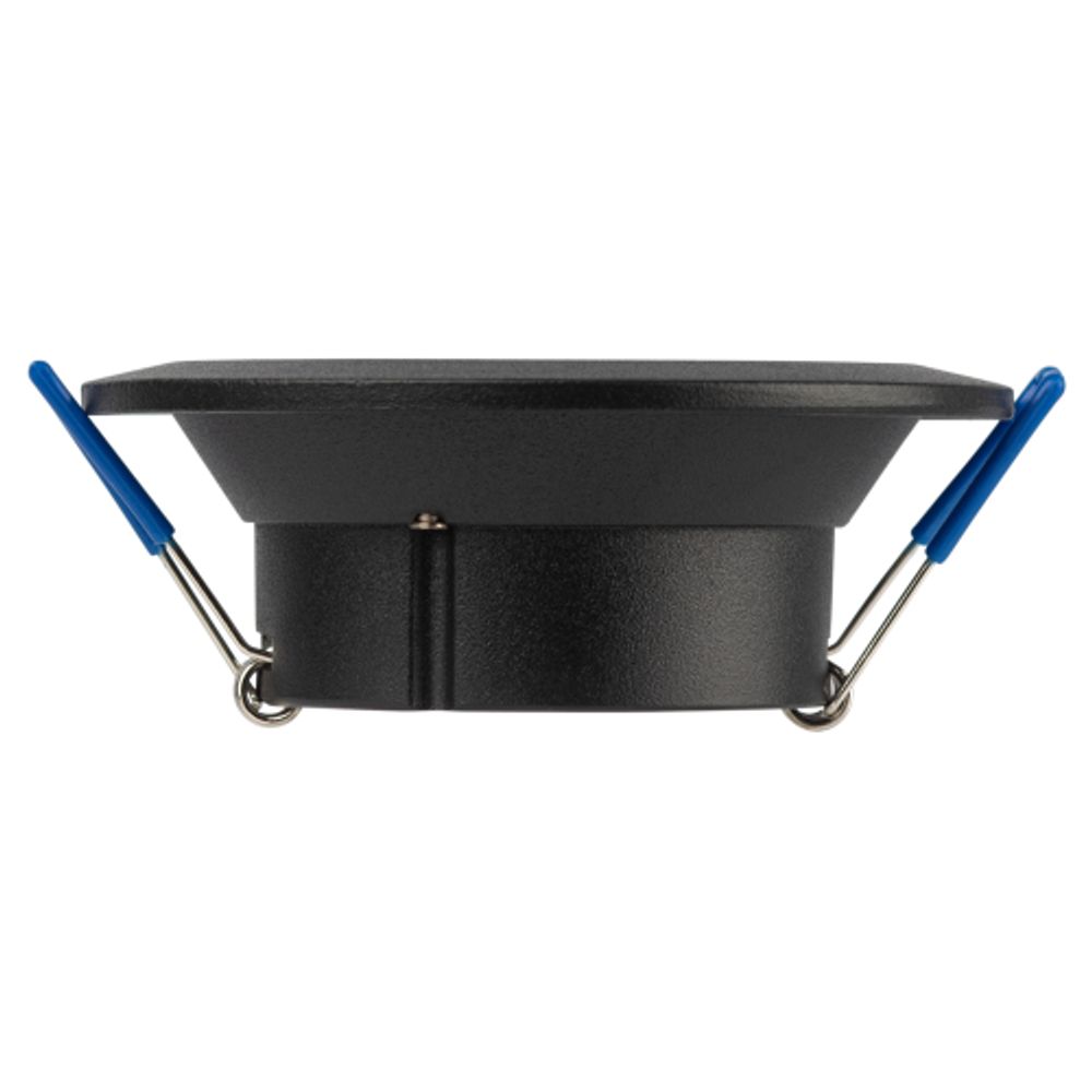 Светильник встраиваемый алюминиевый ЭРА KL100 BK под лампу MR16 GU5.3 черный | Алюминиевые встраиваемые светильники