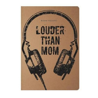 Тетрадь А5 40л. клетка "Louder than mom" (BrunoVisconti)