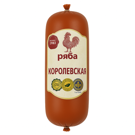 Колбаса Королевская с сыром Ряба 560 гр
