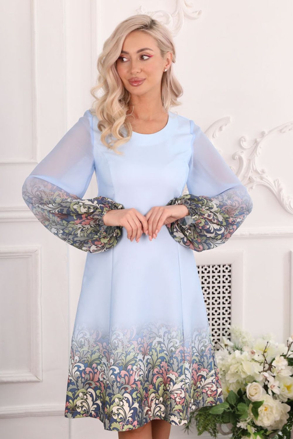 Платье П5-4457/18 Wisell (Акция)