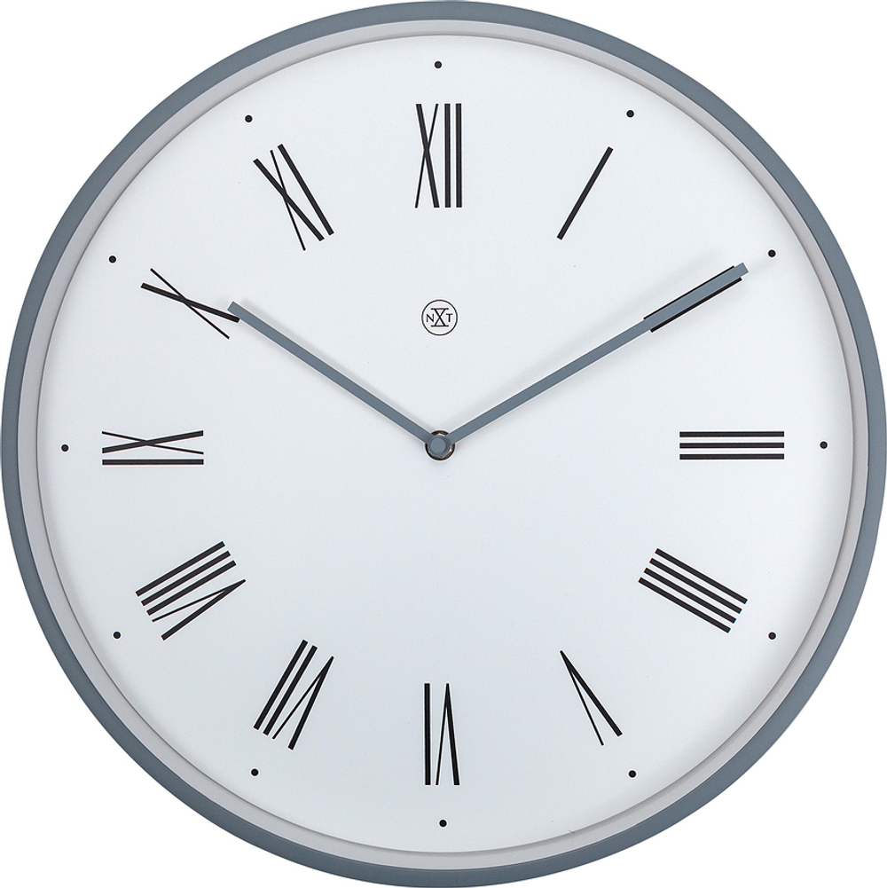 Настенные часы NeXtime Duke, пластик, 40 см
