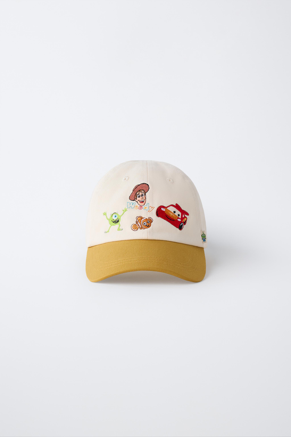 ZARA КЕПКА С ВЫШИВКОЙ © DISNEY PIXAR, ЭКРЮ
