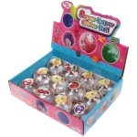 Мяч 6,5 см «Фрукты» (попрыгун с водой и подсветкой) СТИКЕР НА ВЛОЖЕНИЕ